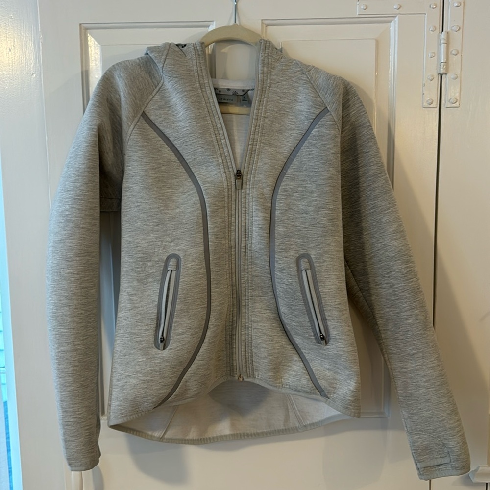 Athleta Scuba Hoodie Zip Up Size M